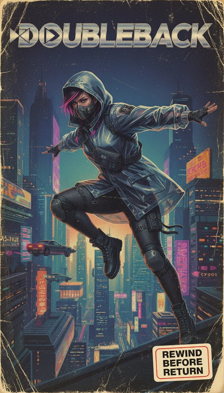 Data, the hacker — retro VHS poster