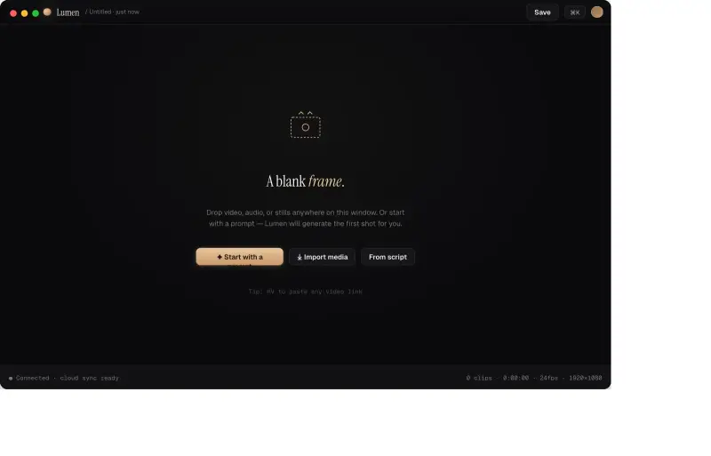 Пустое состояние · новый проект