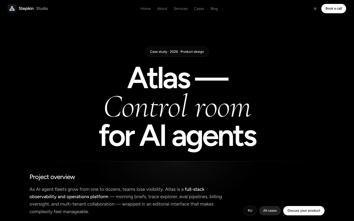 Atlas case page